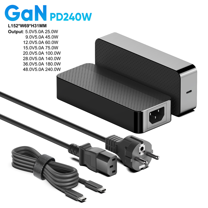  240W USB C PD Power Adapter