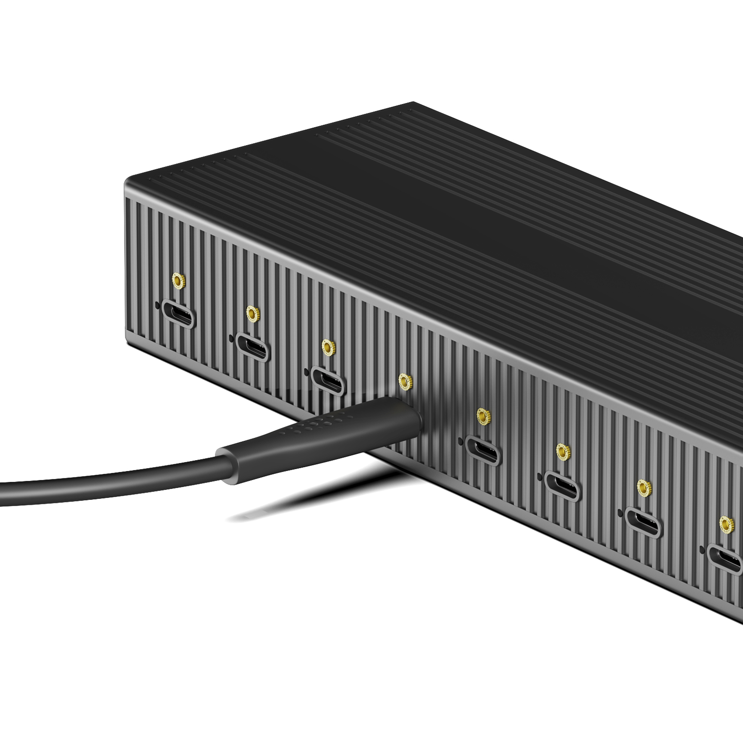 Portable USB C Charging Hub 8 Ports